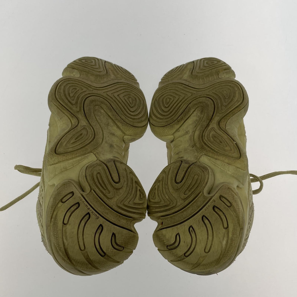 スニーカー adidas YEEZY 500 ｽｰﾊﾟｰﾑｰﾝ ｲｴﾛ- 25.5㎝ 25.5cm (US7 1/2 UK7 EU41) ベージュ