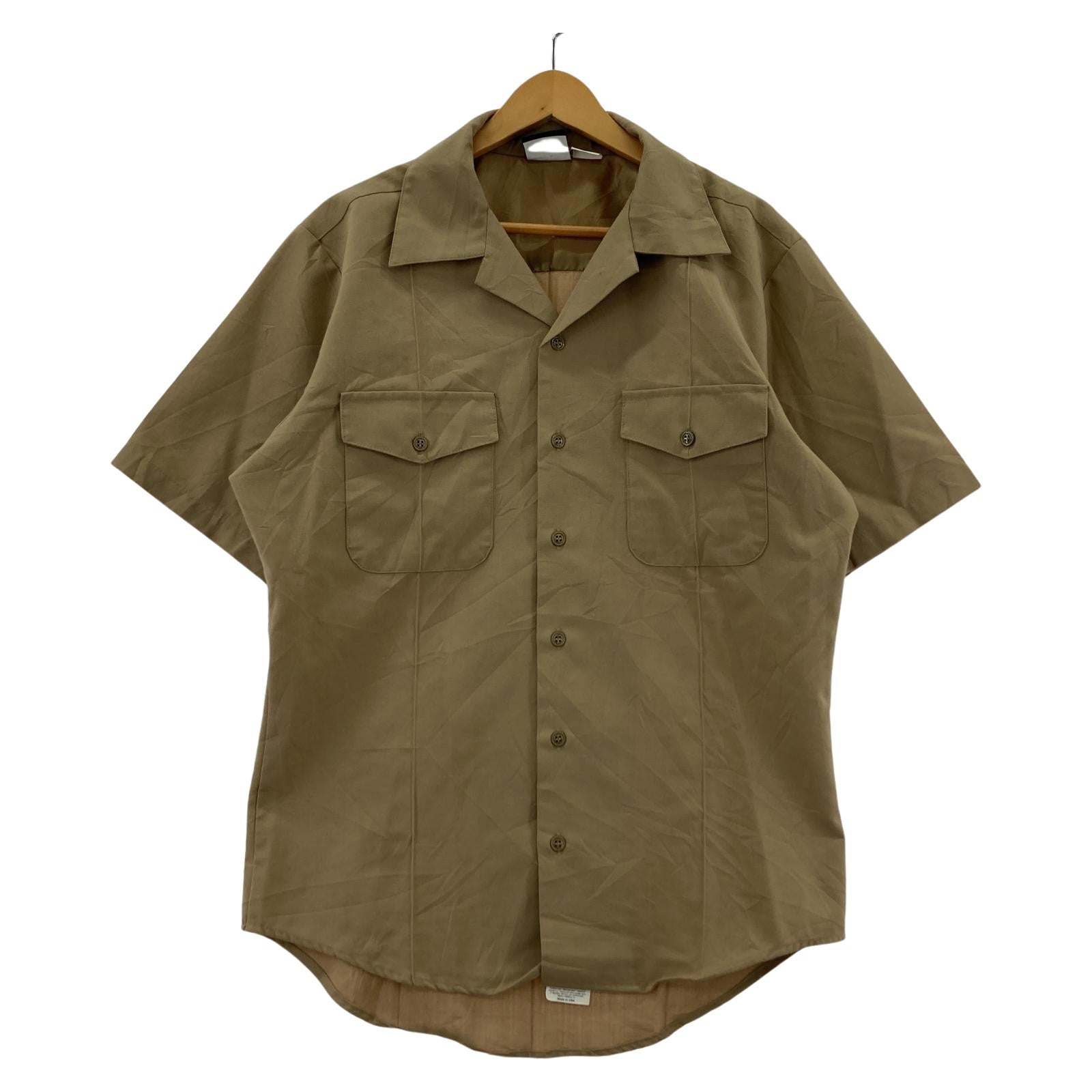 長袖シャツ Flying Cross 70s S/Sオープンカラーシャ M ベージュ