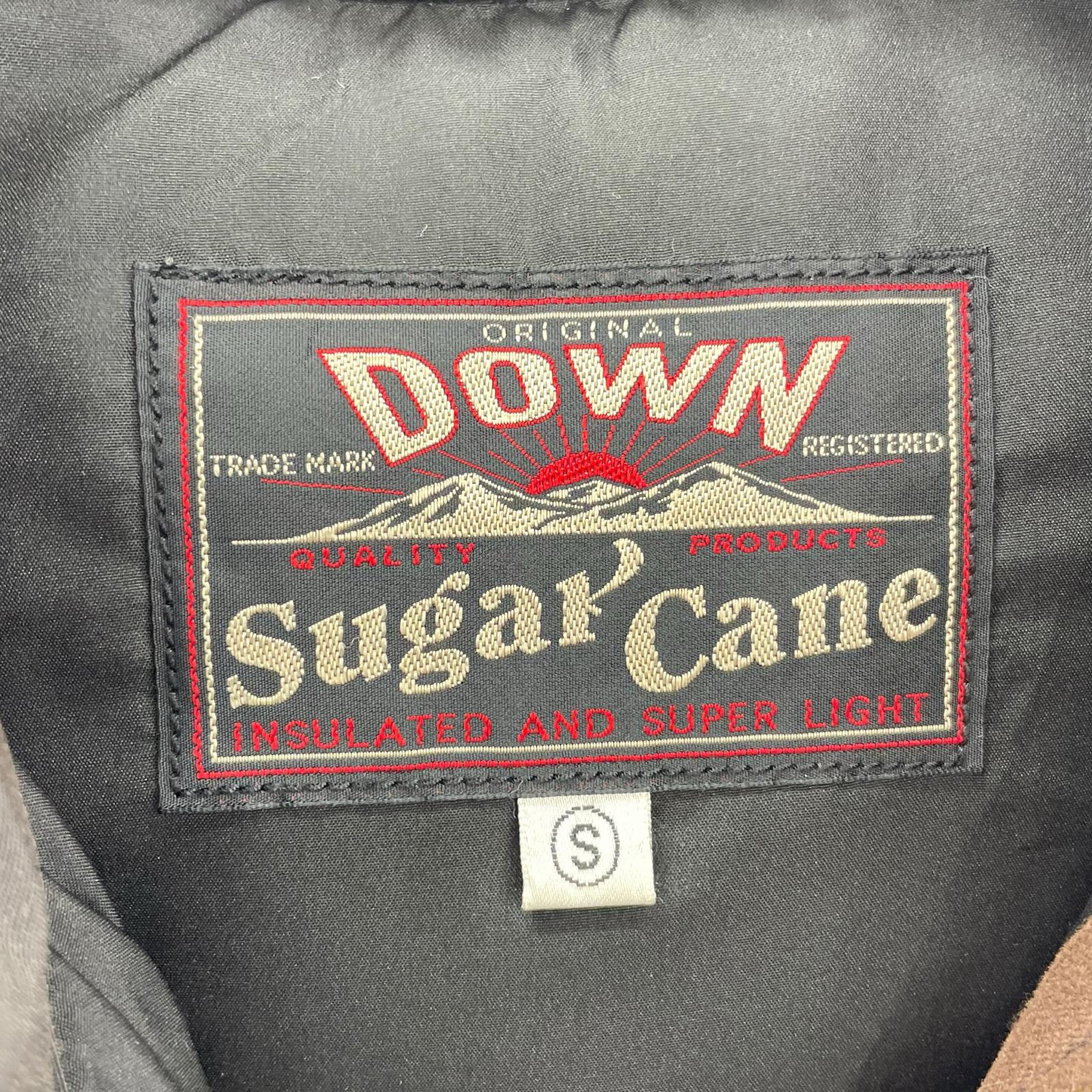 その他アウター SUGAR CANE ﾚｻﾞｰﾖｰｸﾀﾞｳﾝﾍﾞｽﾄ SC12340(S) S ブラック
