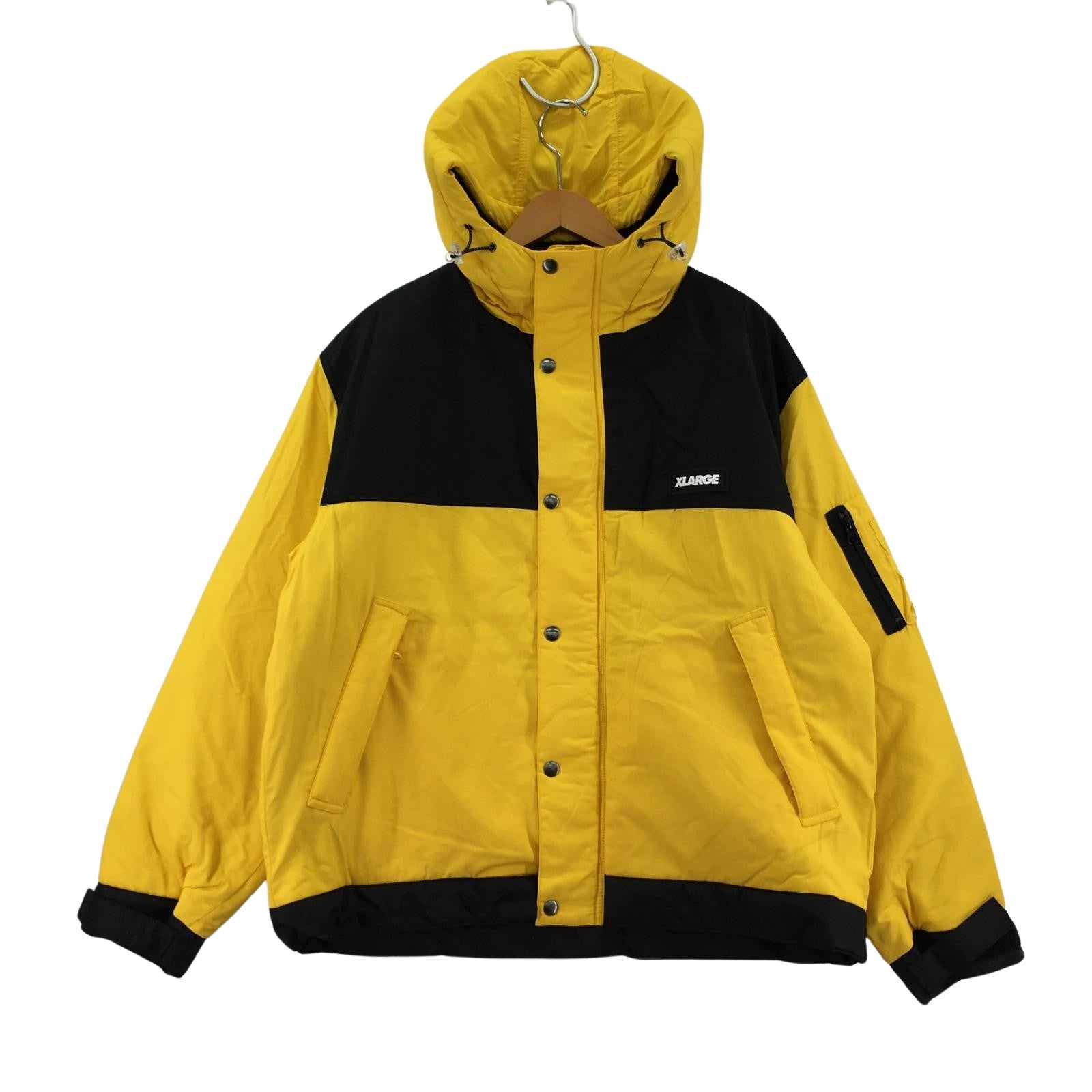 その他アウター XLARGE ナイロンフードジャケット イエロー M M
