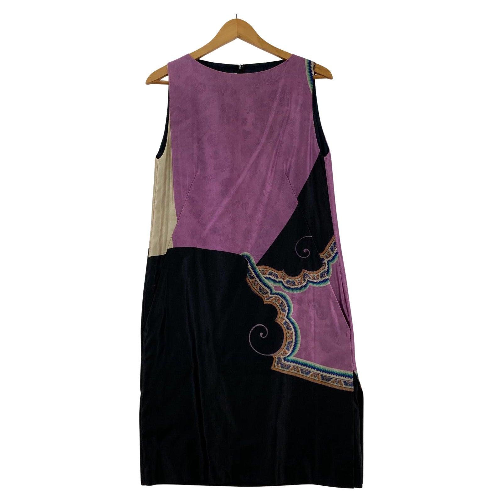 ワンピース DRIES VAN NOTEN ウールシルク ノースリーブ