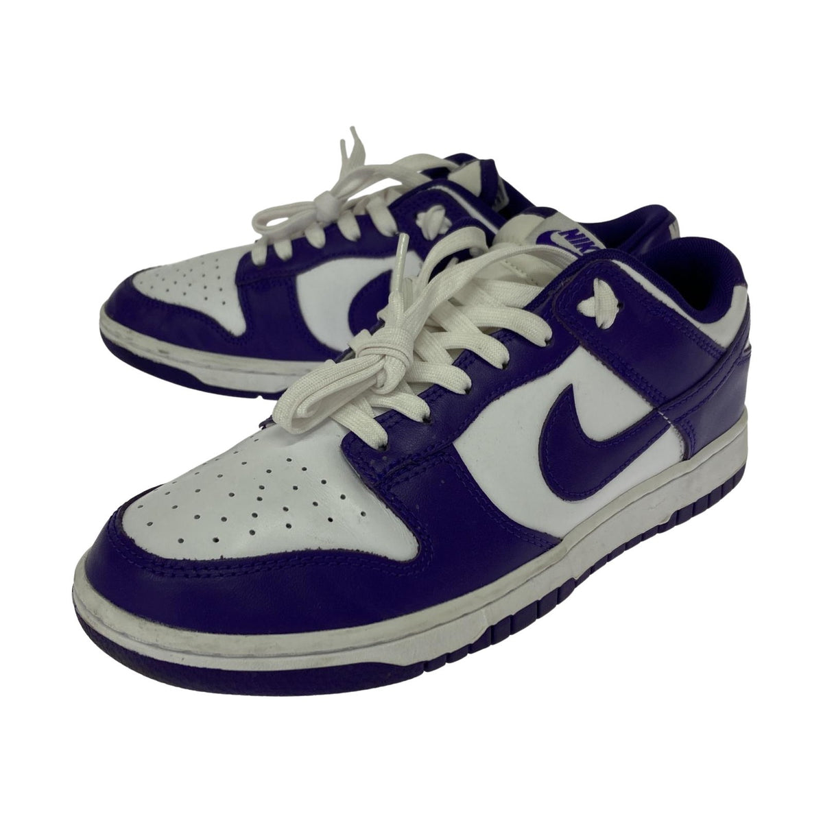 スニーカー NIKE Dunk Low Retro Championship Court Purple 26.5cm 26.5cm (US8 1/2 UK8 EU43)