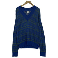 その他トップス Modigliani ｲﾀﾘｱ製 ﾆｯﾄｾｰﾀｰ ﾌﾞﾙｰ (L) L ブルー