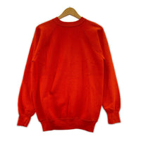その他トップス 70s SPORTSWEAR CRESLAN AND COTTON Raglan Sweat M M オレンジ