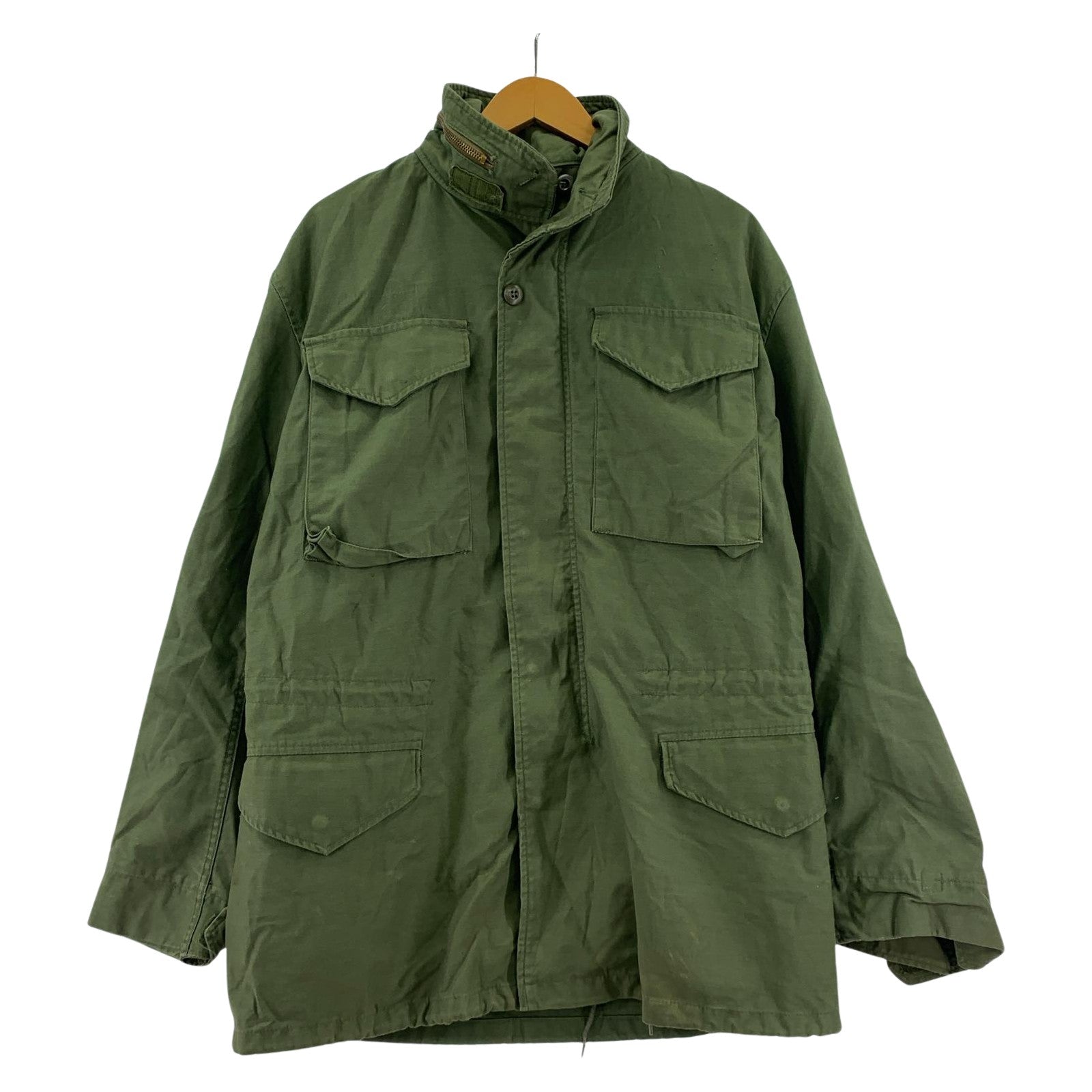 その他アウター US.ARMY 80s M-65 ミリタリージャケット S/L グリーン