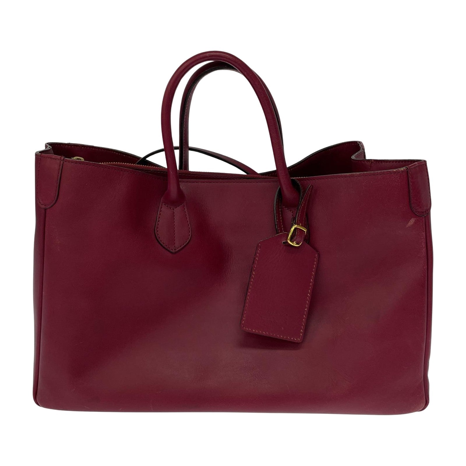 その他バッグ ADMJ Accessoires De Mademoiselle レザー ミニバッグ付ハンドバッグ 赤