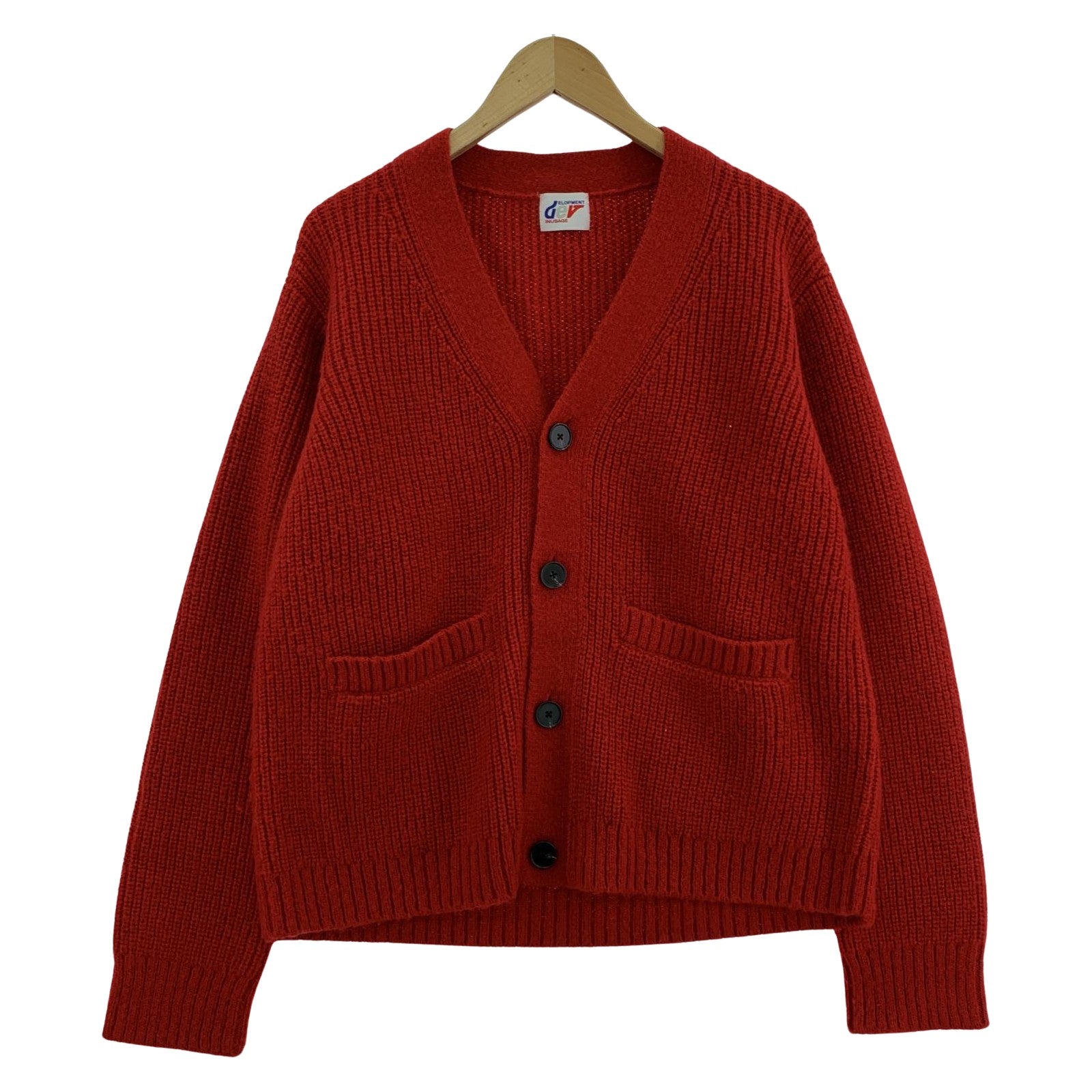 その他トップス DEVINUSAGE 21AW カーディガン レッド