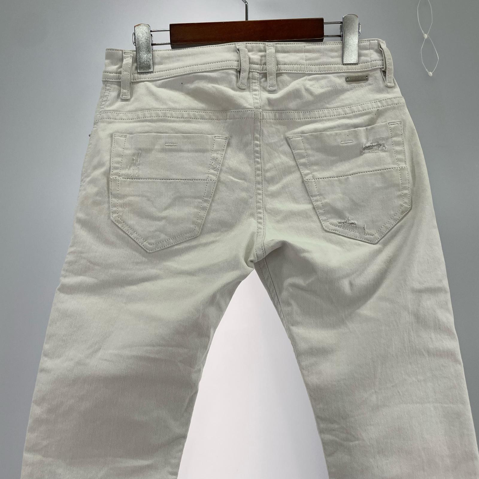 その他ボトムス DIESEL スキニーデニムパンツ　白 27 ホワイト
