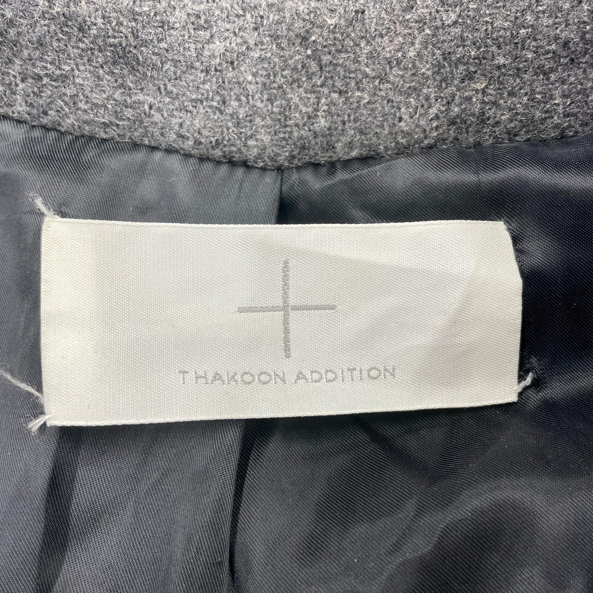 その他アウター THAKOON ADDITION ウールコート グレー 2 グレー