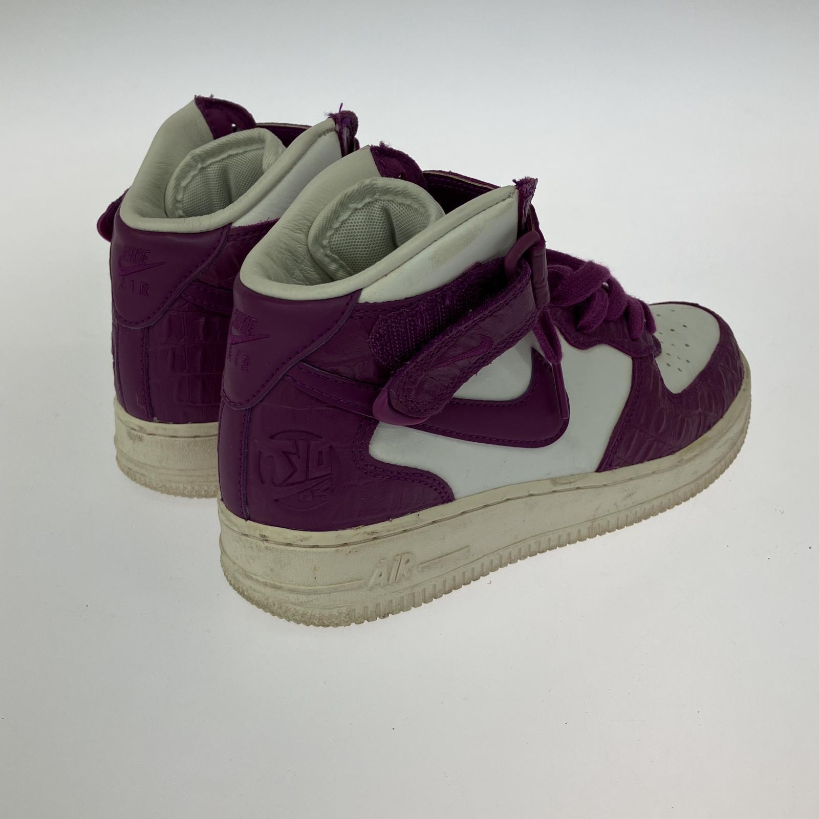 その他靴 NIKE WMNS AIR FORCE 1 '07 MID 23.5cm (US5 1/2 UK5 EU37) パープル