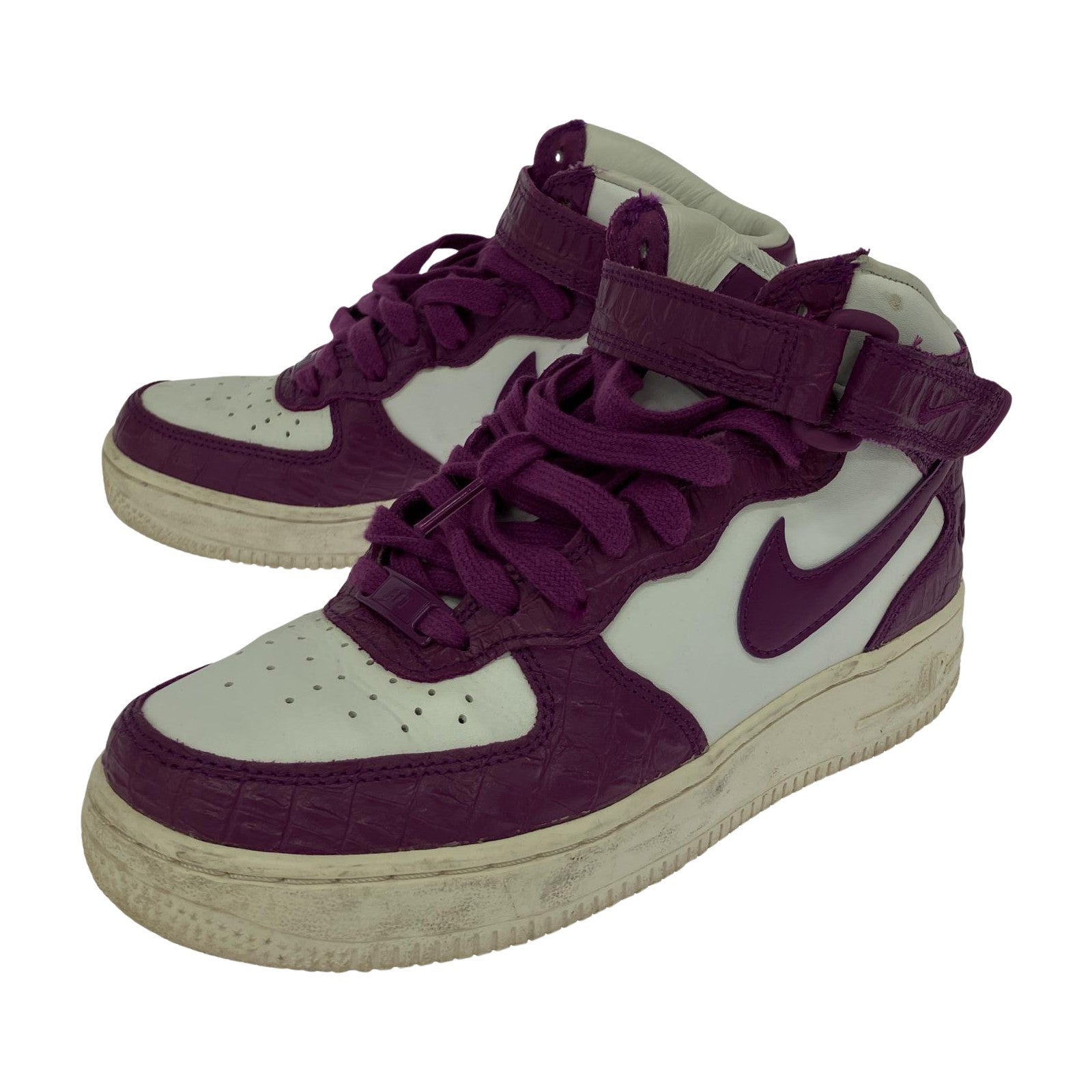 その他靴 NIKE WMNS AIR FORCE 1 '07 MID 23.5cm (US5 1/2 UK5 EU37) パープル
