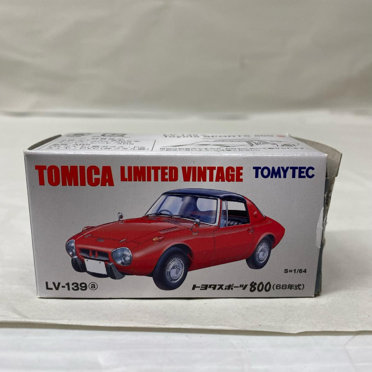 トミカLV トヨタ スポーツ800 68年式 トミカ