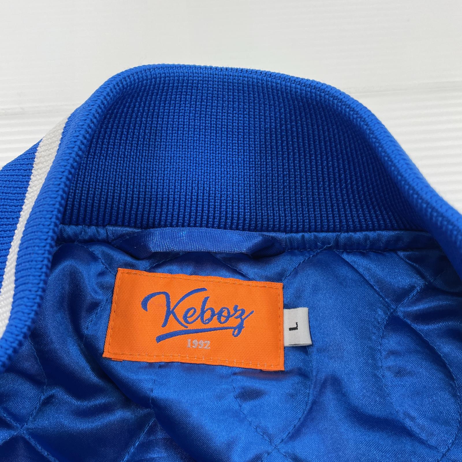その他アウター Keboz ﾅｲﾛﾝｽﾀｼﾞｬﾝ L 青 L