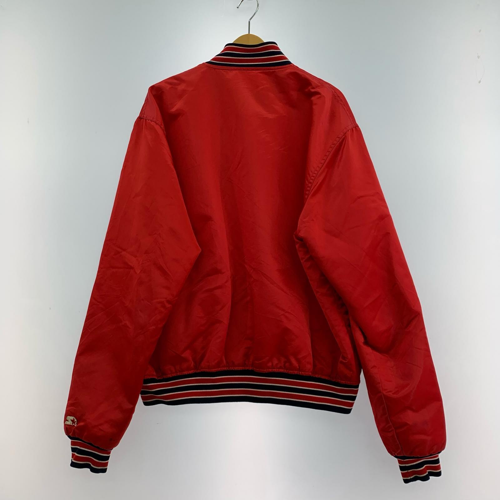 その他アウター STARTER MLB カージナルス ナイロンスタジャン (XL) レッド