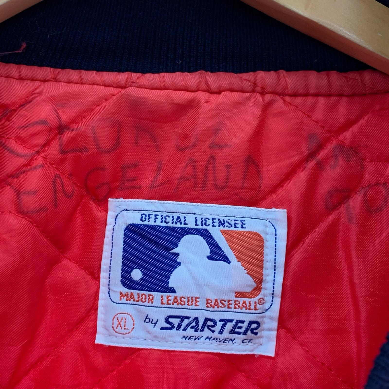 その他アウター STARTER MLB カージナルス ナイロンスタジャン (XL) レッド