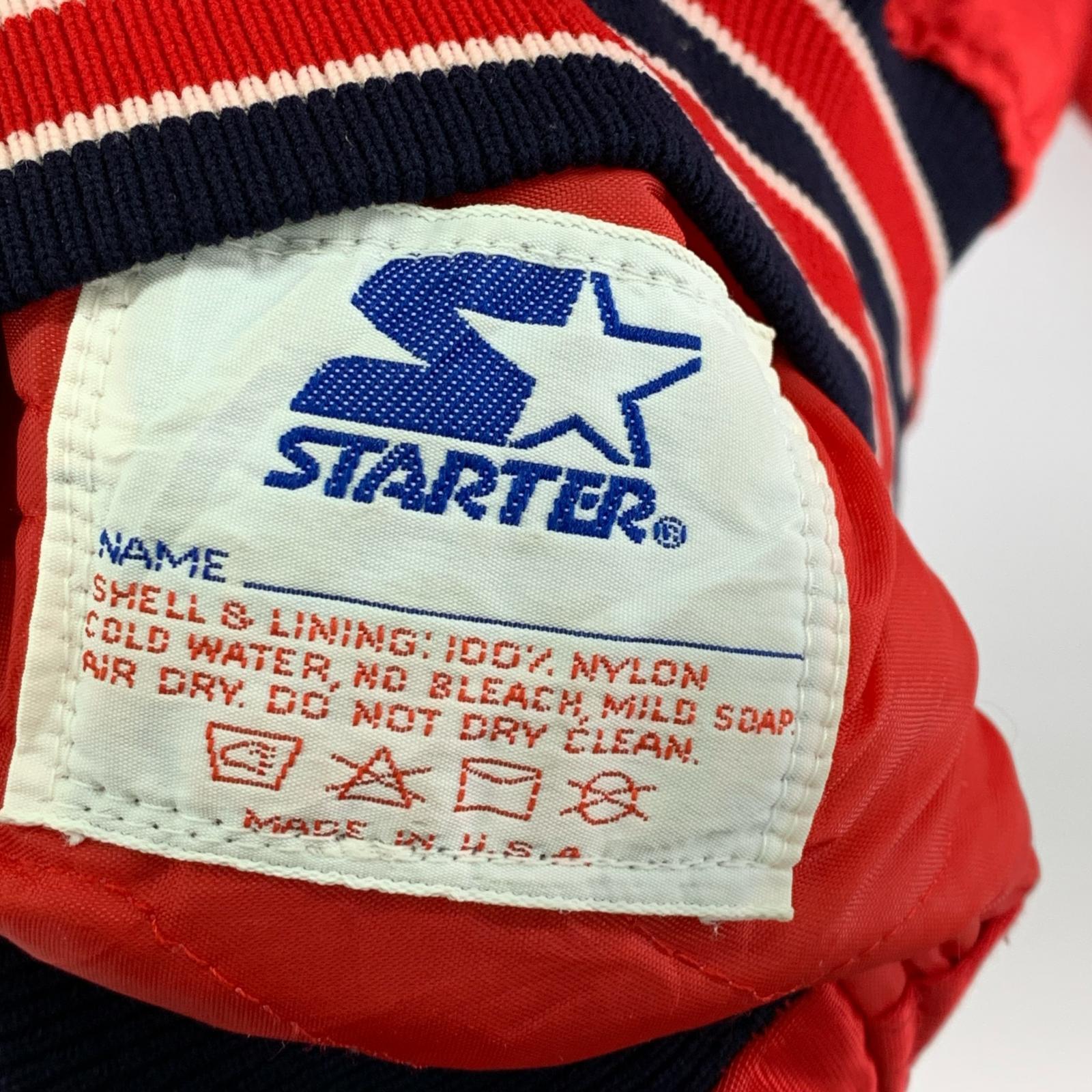 その他アウター STARTER MLB カージナルス ナイロンスタジャン (XL) レッド