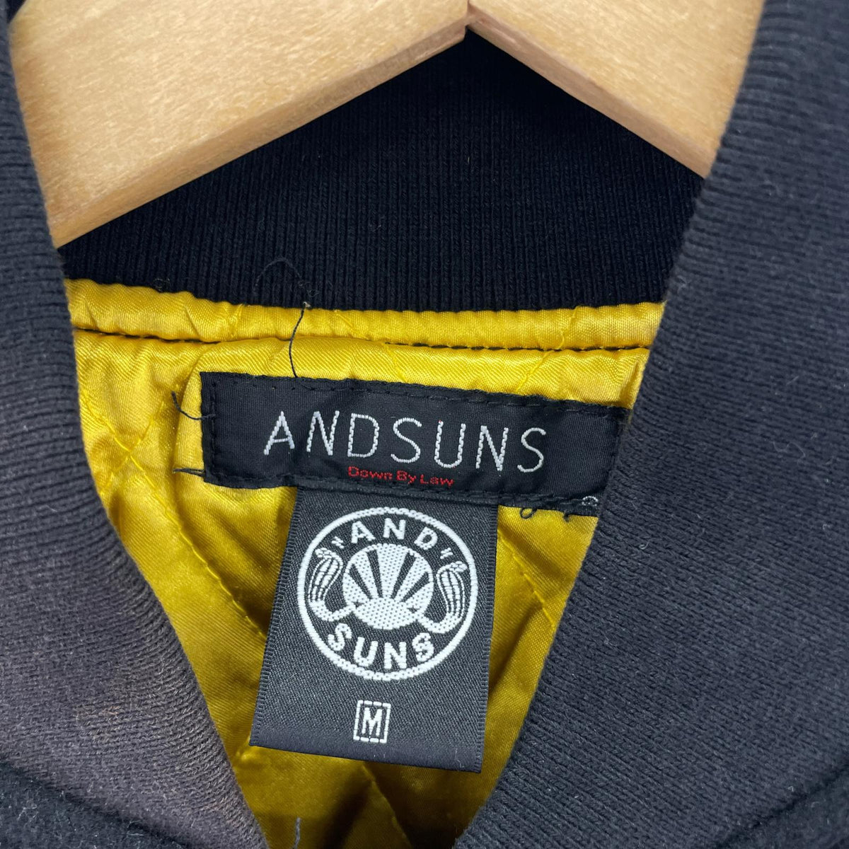 その他アウター ANDSUNS ｽﾀｼﾞｬﾝ BLK M M ブラック