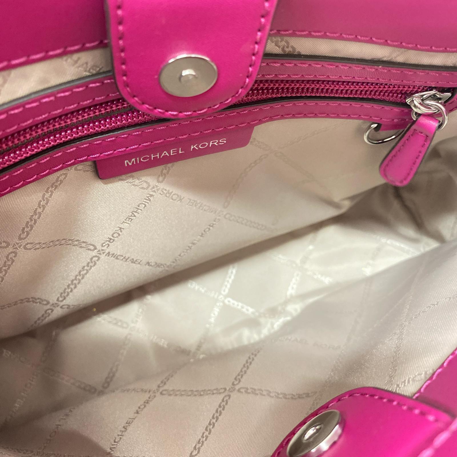 ハンドバッグ MICHAEL KORS サッチェルミディアム バッグ ピンク
