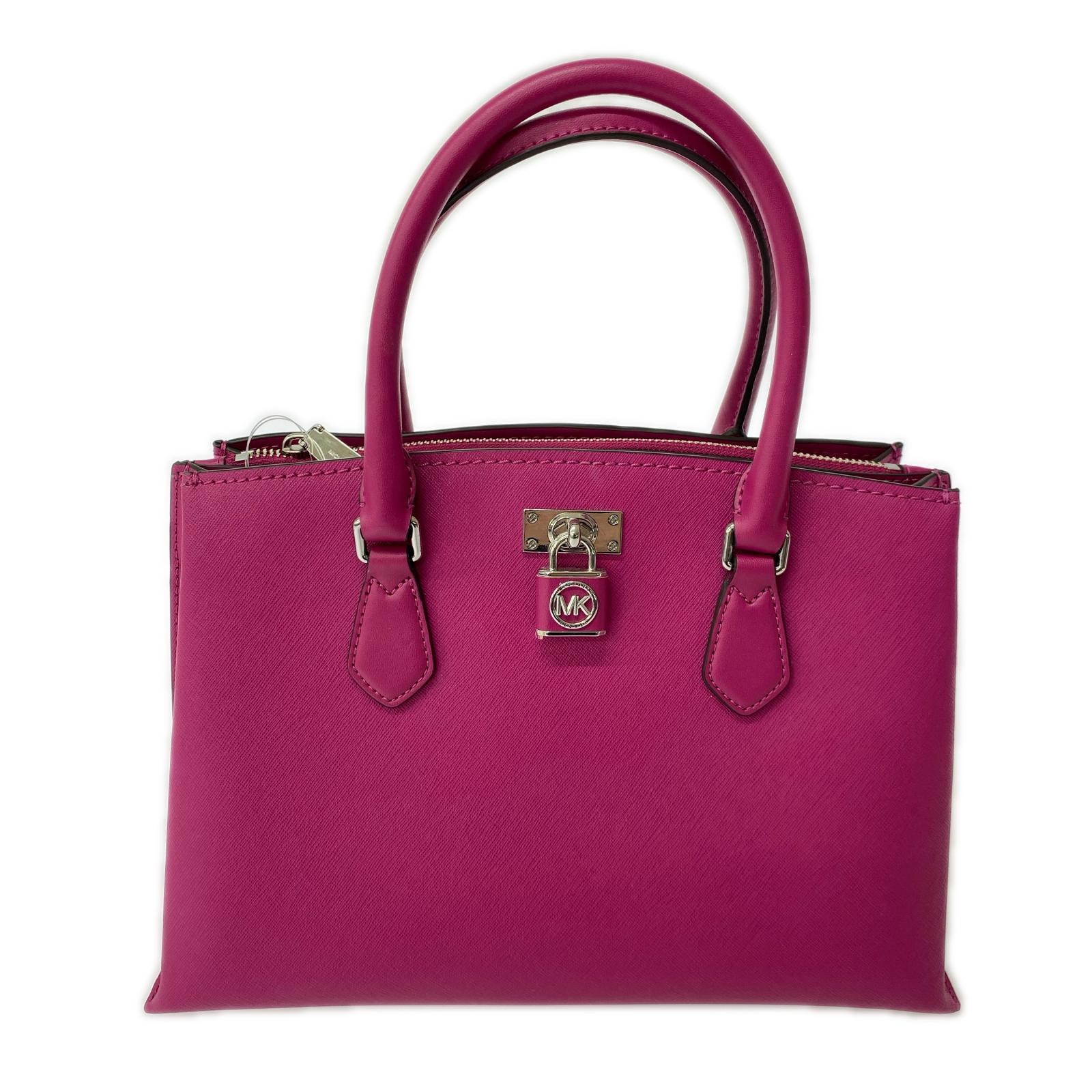 ハンドバッグ MICHAEL KORS サッチェルミディアム バッグ ピンク