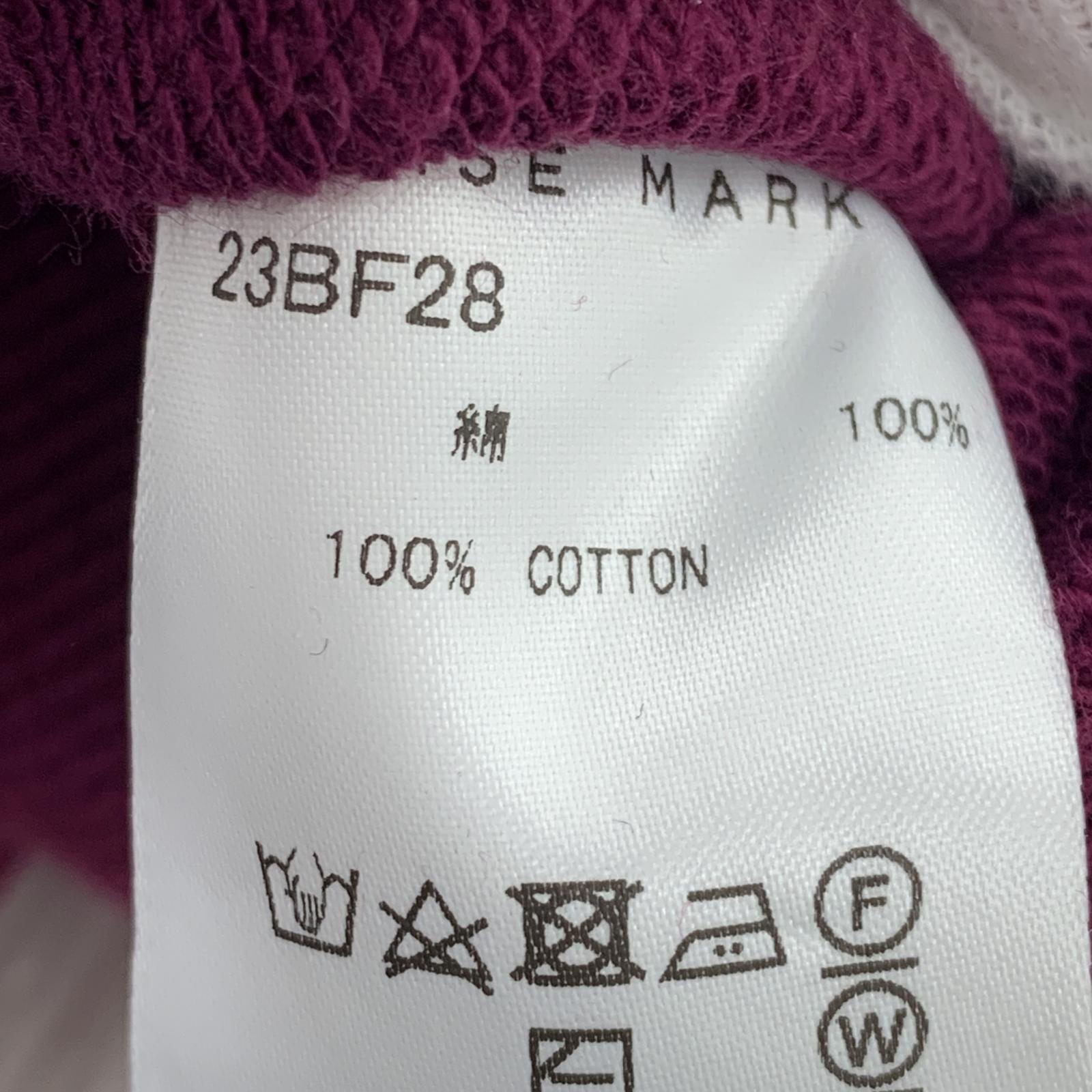 その他トップス BASEMARK 23AW Asymmetry Sweats M パープル