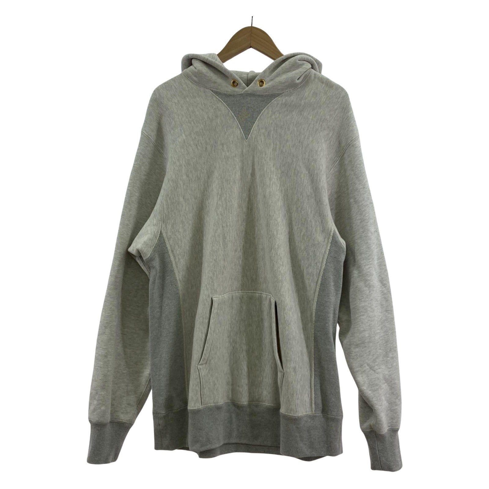 その他トップス N.HOOLYWOOD×LOOPWHEELER 23ss Vガゼットフーディー グレー グレー