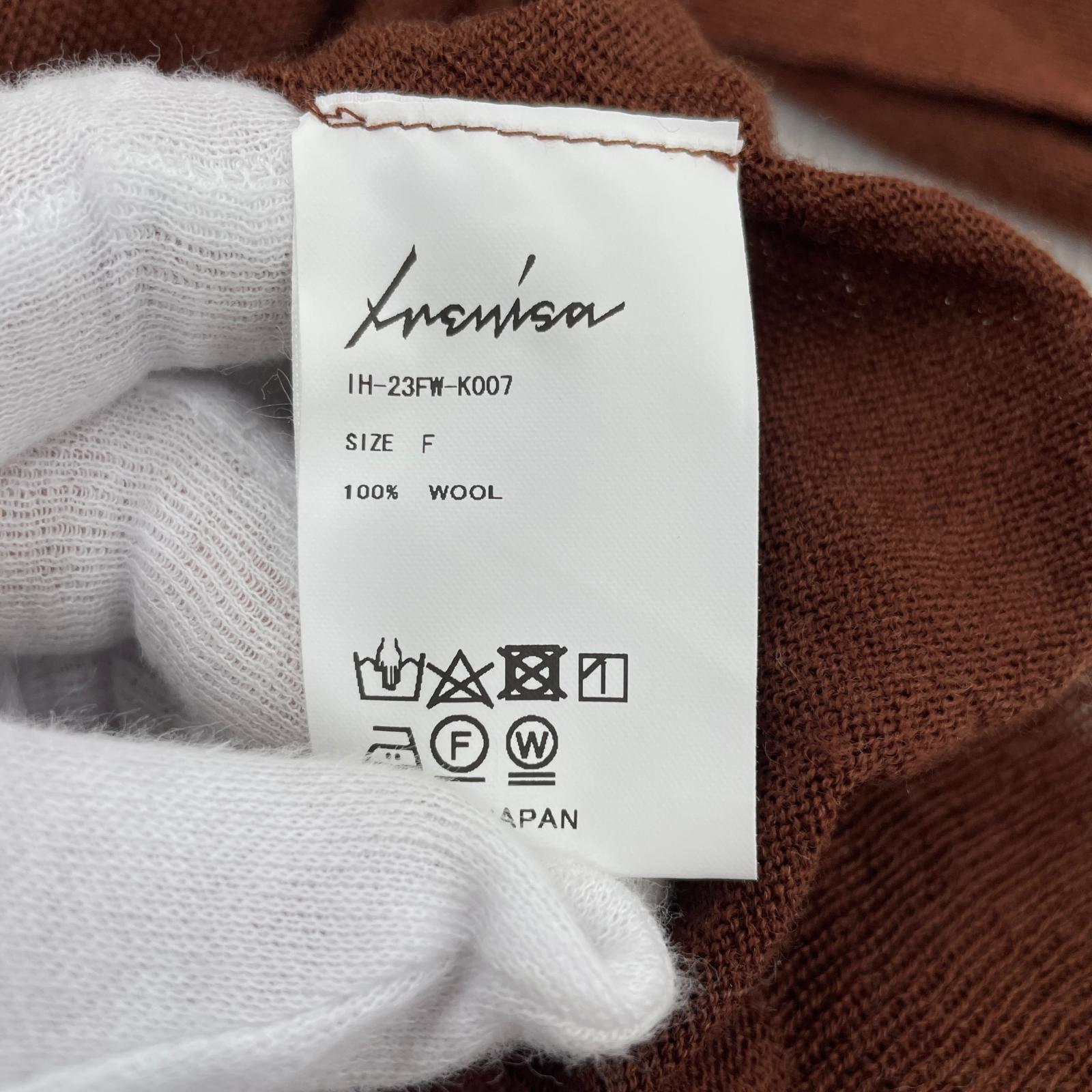 その他トップス IRENISA HIGH NECK PULL OVER KNIT ハイネックプルオーバーニット F 茶 フリー ブラウン