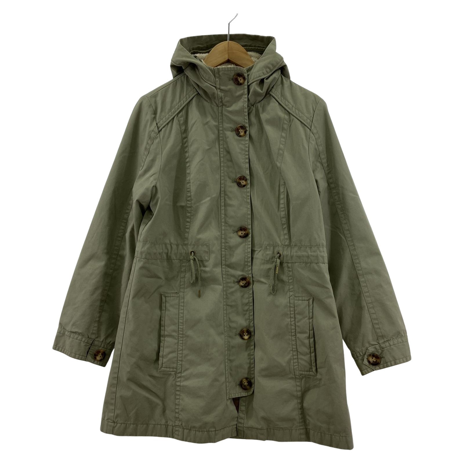 その他アウター L.L.Bean フリースライナーモッズコート S カーキ