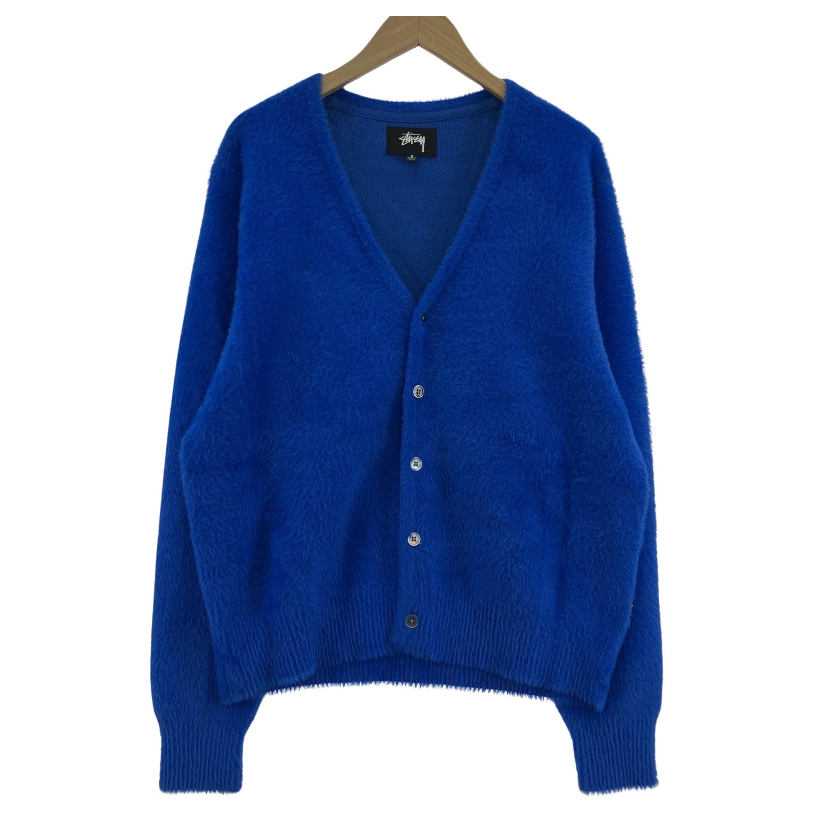 カーディガン 24SS Shaggy Cardigan S BLU S ブルー