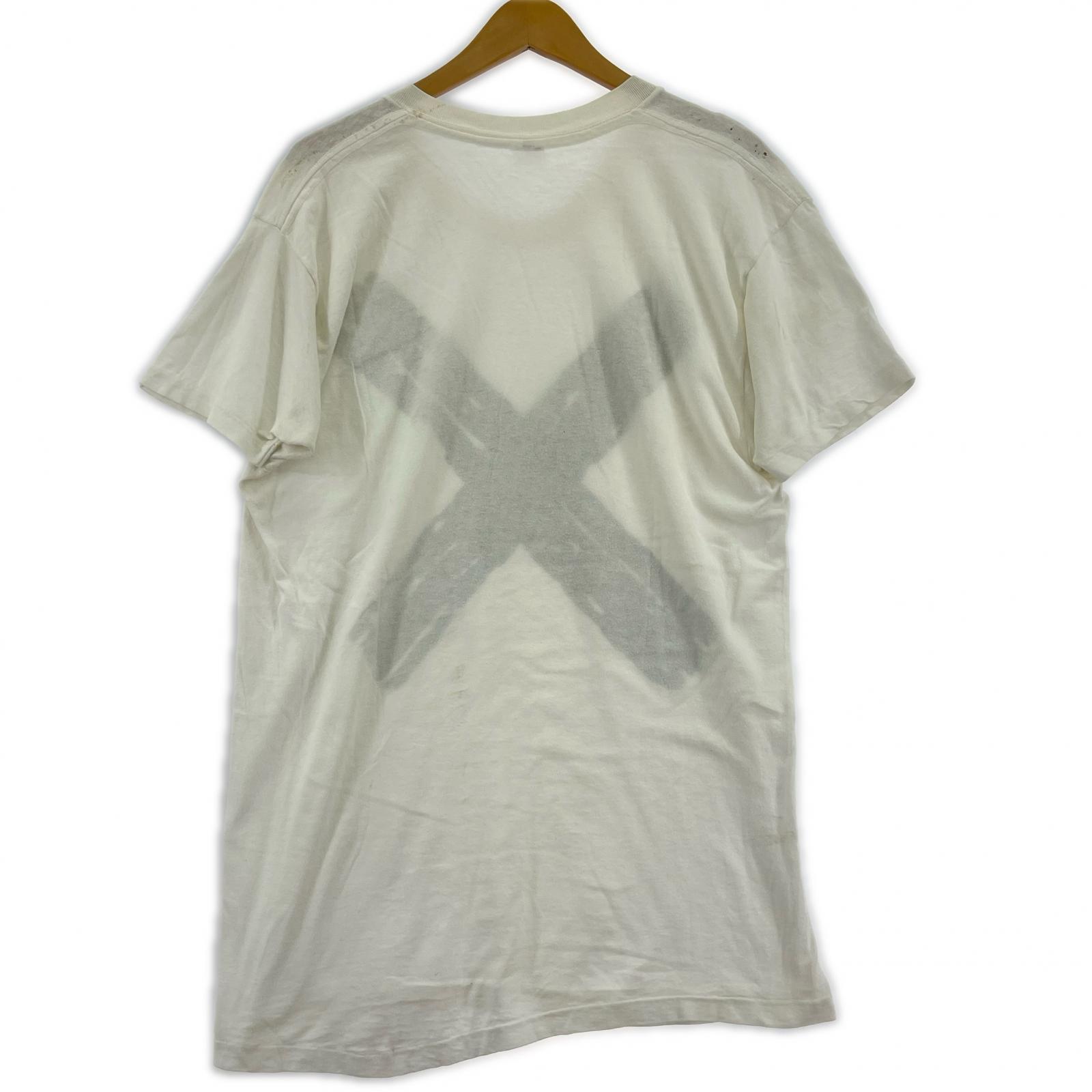 その他トップス 70s-80s Jockey USA製 Ｘ S/S Tシャツ (L) ホワイト L ホワイト
