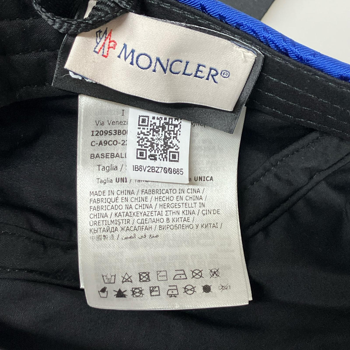 その他帽子 MONCLER×adidas Baseball cap BLUE