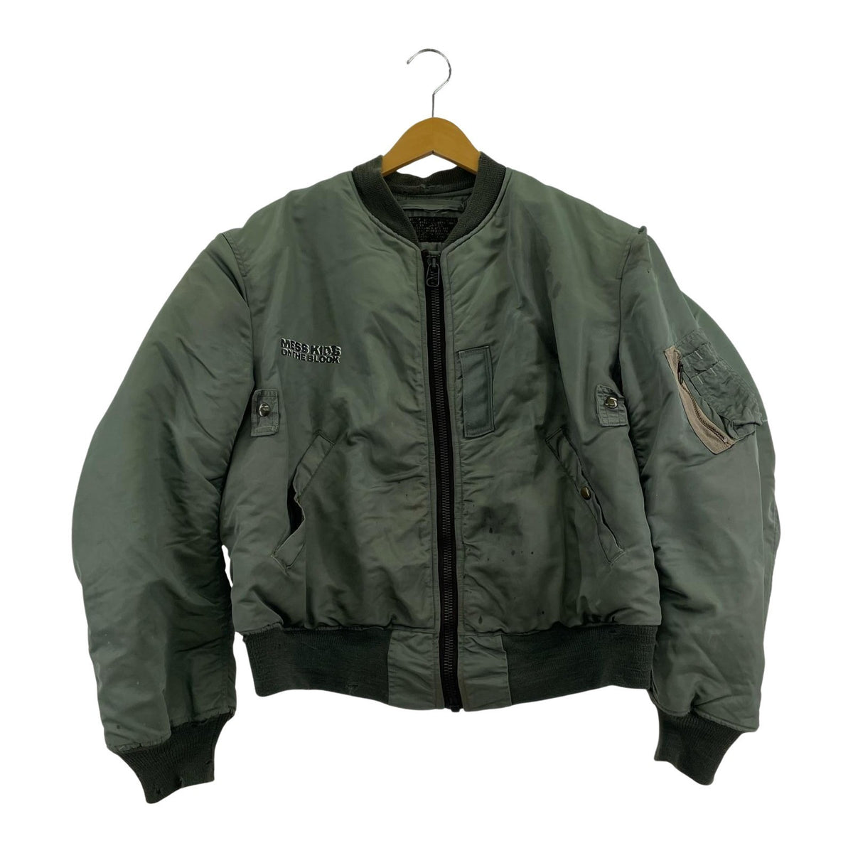 その他アウター 50s? U.S.AIR FORCE SKYLINE CLOTHING 1st MA-1 8279(USAF) (L) L カーキ