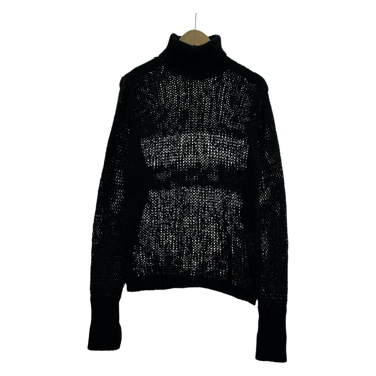 その他トップス GANRYU COMME des GARCONS モヘアタートルネック M ブラック M ブラック