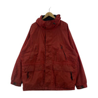 その他アウター Timberland WEATHERGEAR 裏ﾌﾘｰｽ ﾅｲﾛﾝｼﾞｬｹｯﾄ ﾚｯﾄﾞ (L) L レッド