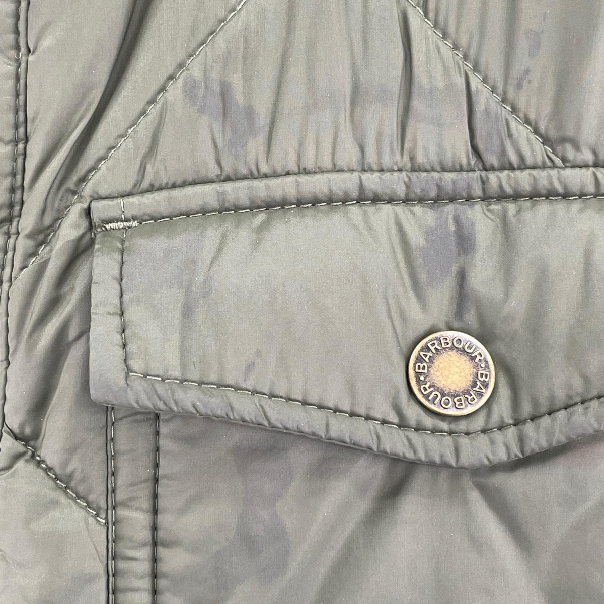 その他アウター Barbour/ｷﾙﾃｨﾝｸﾞｼﾞｬｹｯﾄ/S/KHK S グリーン