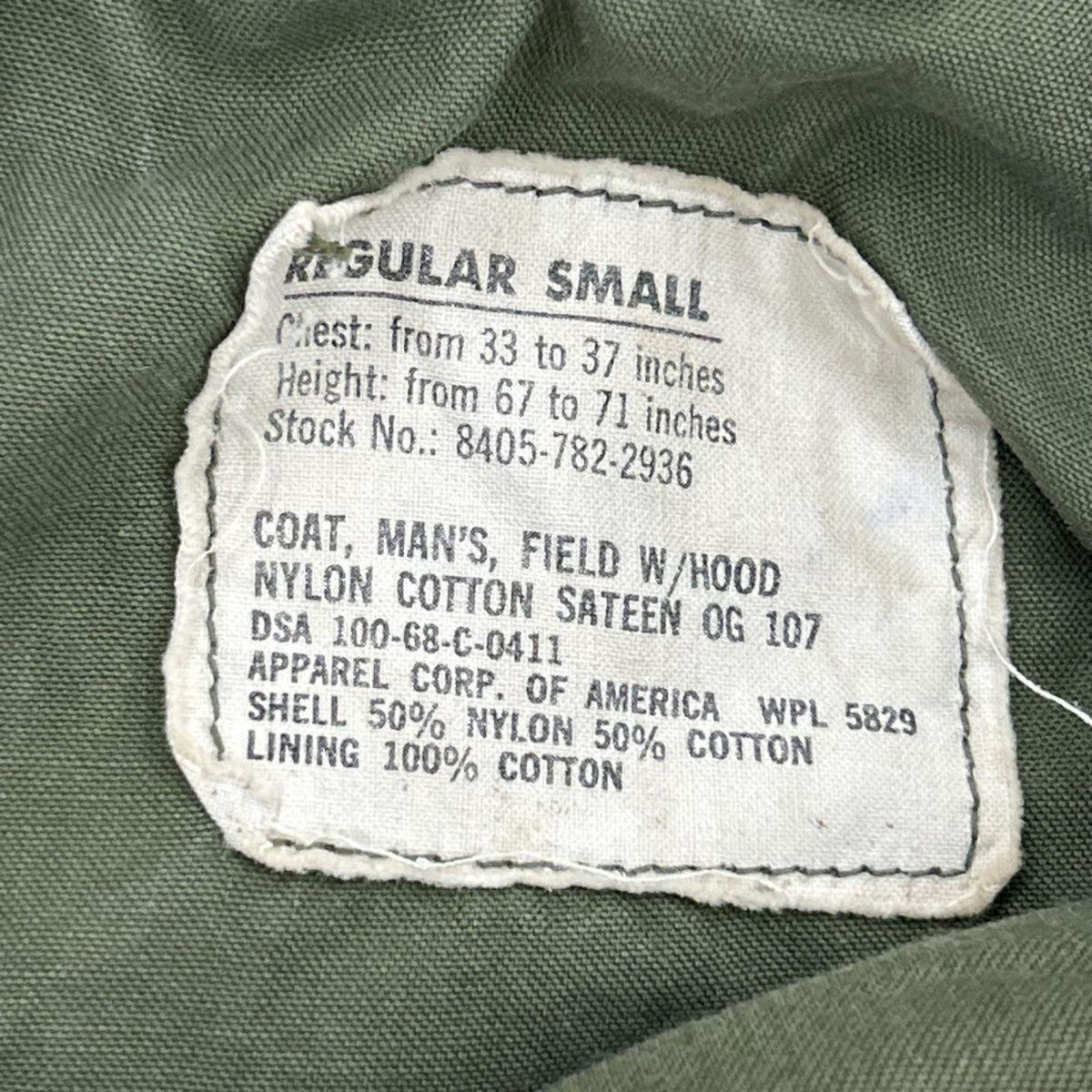 その他アウター 60s us.army m-65 field jacket S カーキ