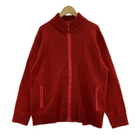 その他アウター STUSSY/90S/紺ﾀｸﾞ/ﾄﾞﾗｲﾊﾞｰｽﾞﾆｯﾄ/L/RED L レッド
