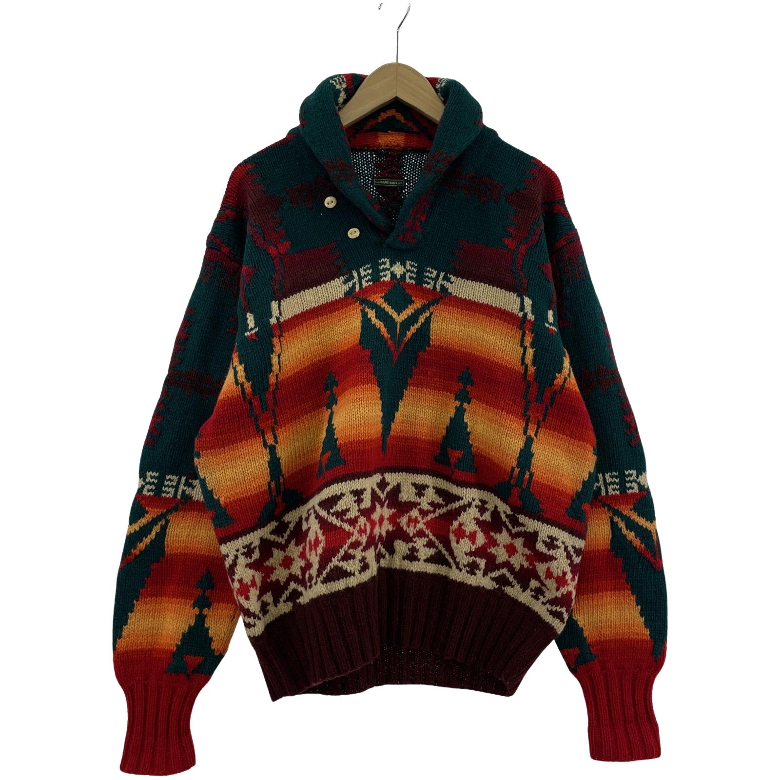 その他トップス 80-90s POLO COUNTRY ネイティブ ハント マルチカラー
