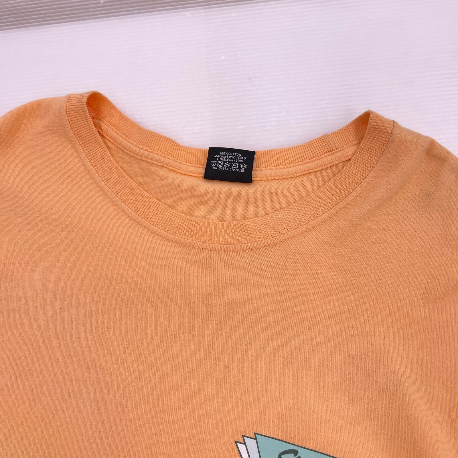 その他トップス STUSSY S/Sカットソー メキシコ製 L L オレンジ
