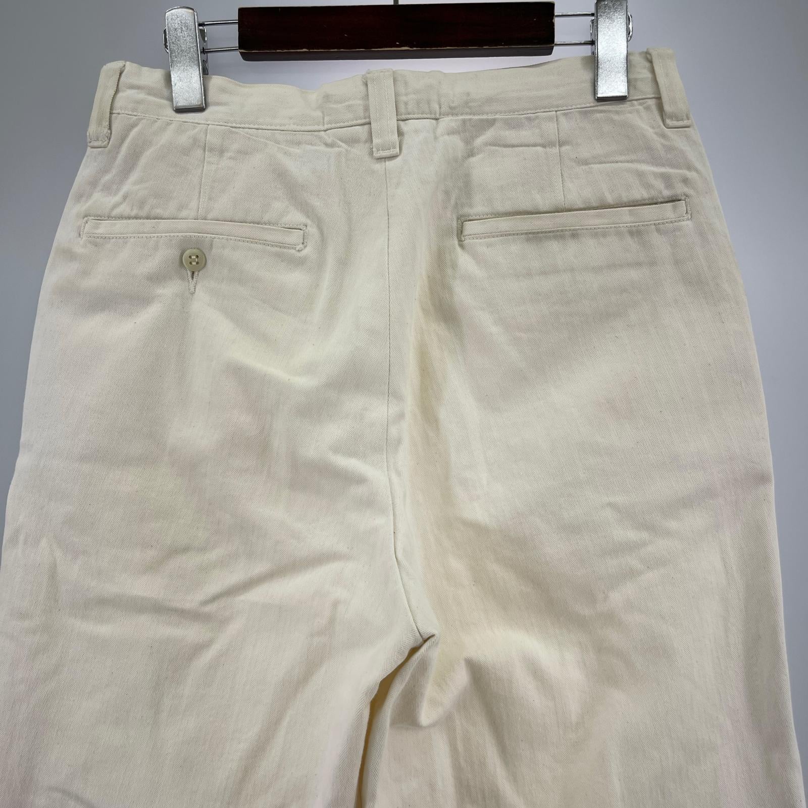 その他ボトムス AT LAST＆CO HBT ワークパンツ (W29) 生成り 30
