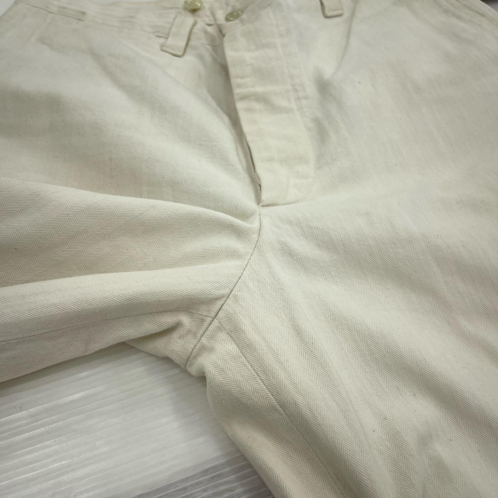 その他ボトムス AT LAST＆CO HBT ワークパンツ (W29) 生成り 30