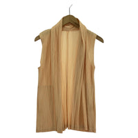 その他トップス PLEATS PLEASE ベスト　ベージュ ベージュ