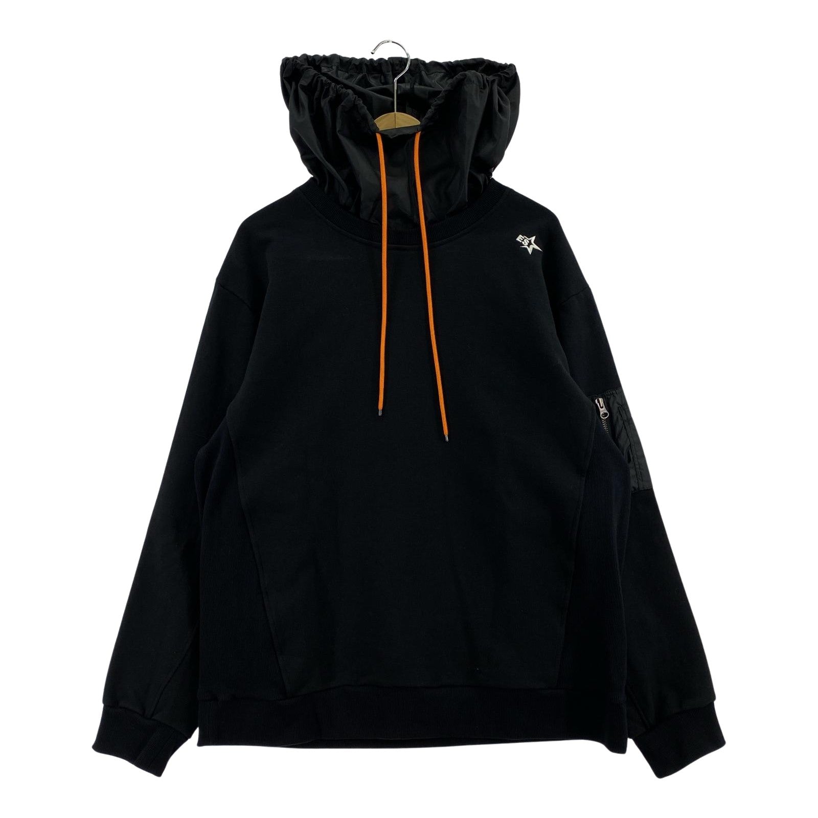 その他トップス DOUBLE STANDARD CLOTHING D/him POﾊﾟｰｶｰ ﾌﾞﾗｯｸ (48) ブラック