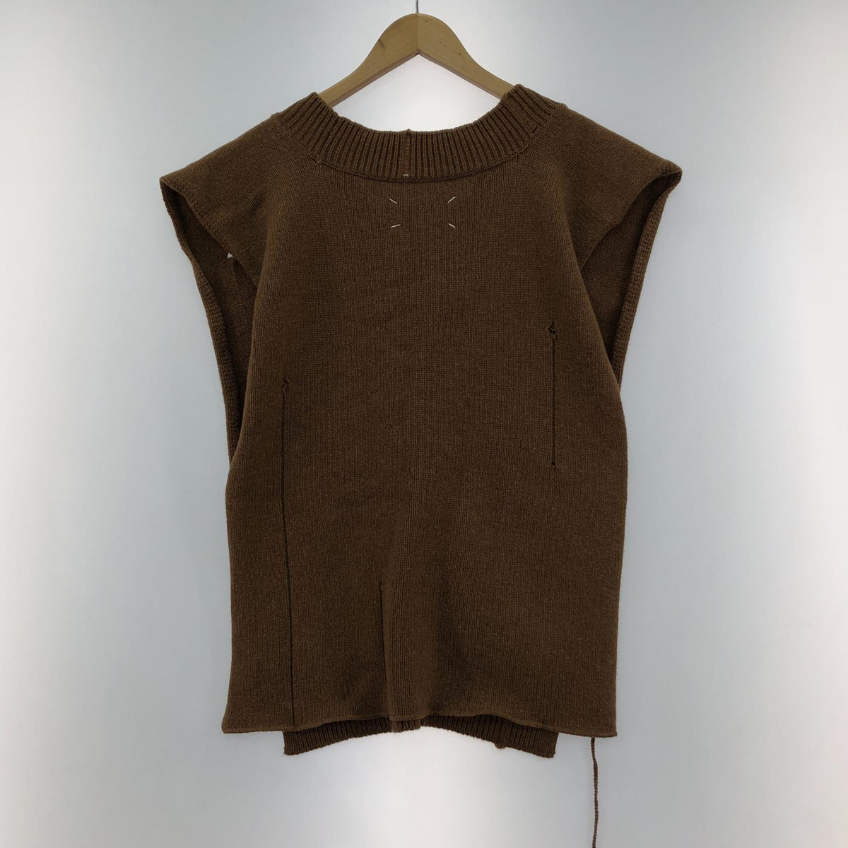 その他トップス Maison Margiela/ニットベスト/S/2021 S ブラウン