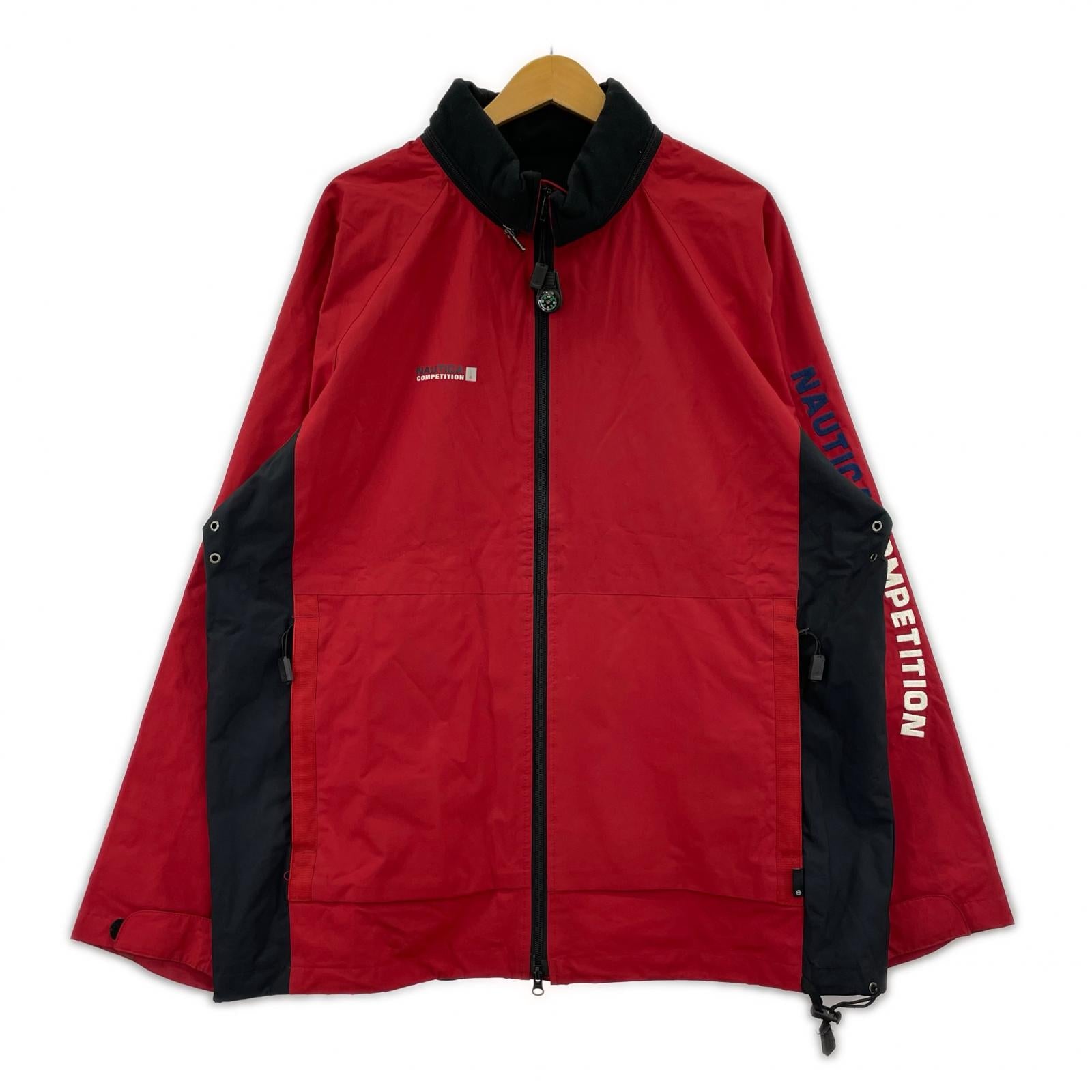 ジャケット 90ｓ NAUTICA COMPETION Nylon Jacket XL RED レッド