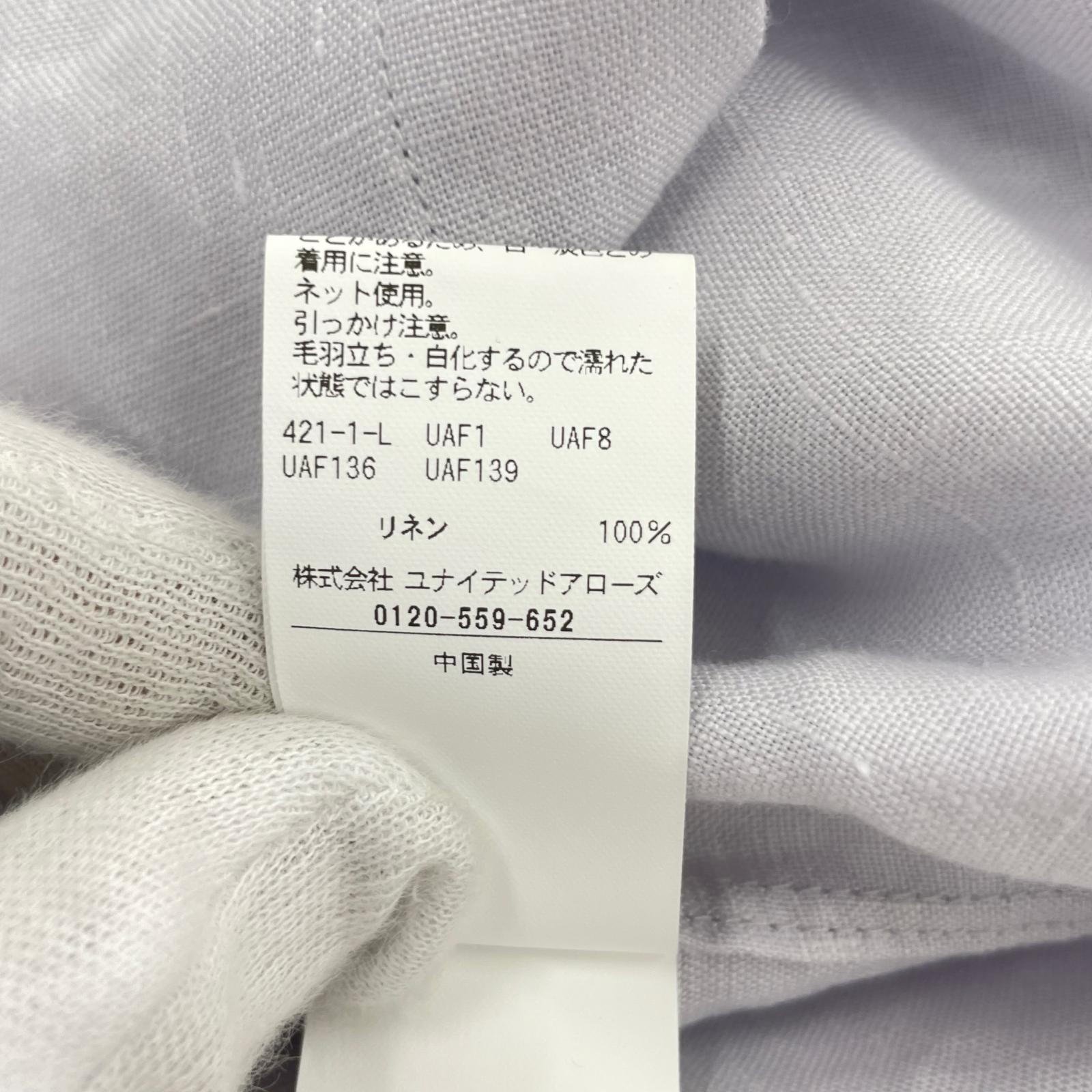 その他トップス M スティーブンアラン リネンシャツ M