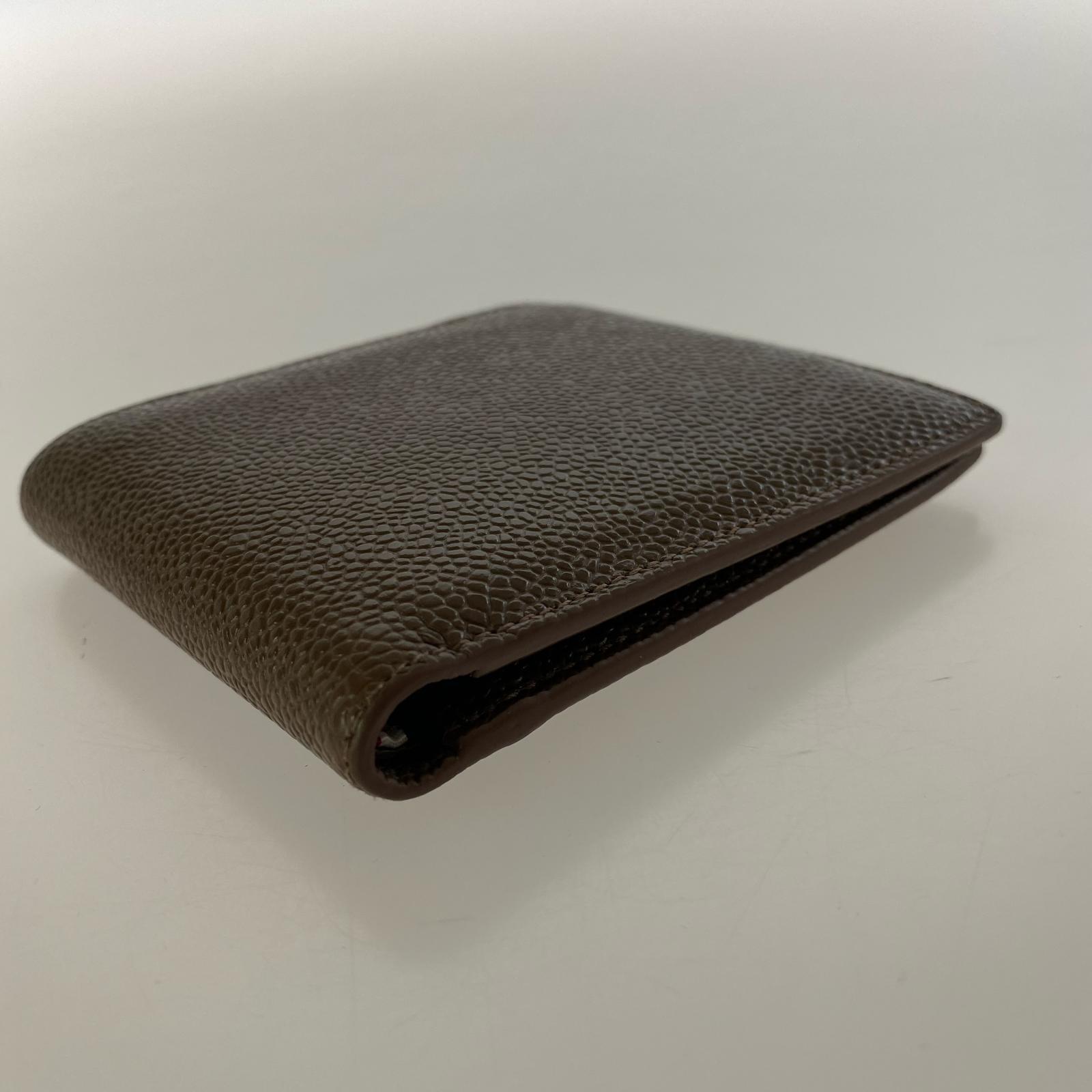 その他アクセサリー トムブラウン　ミニ財布 ブラウン