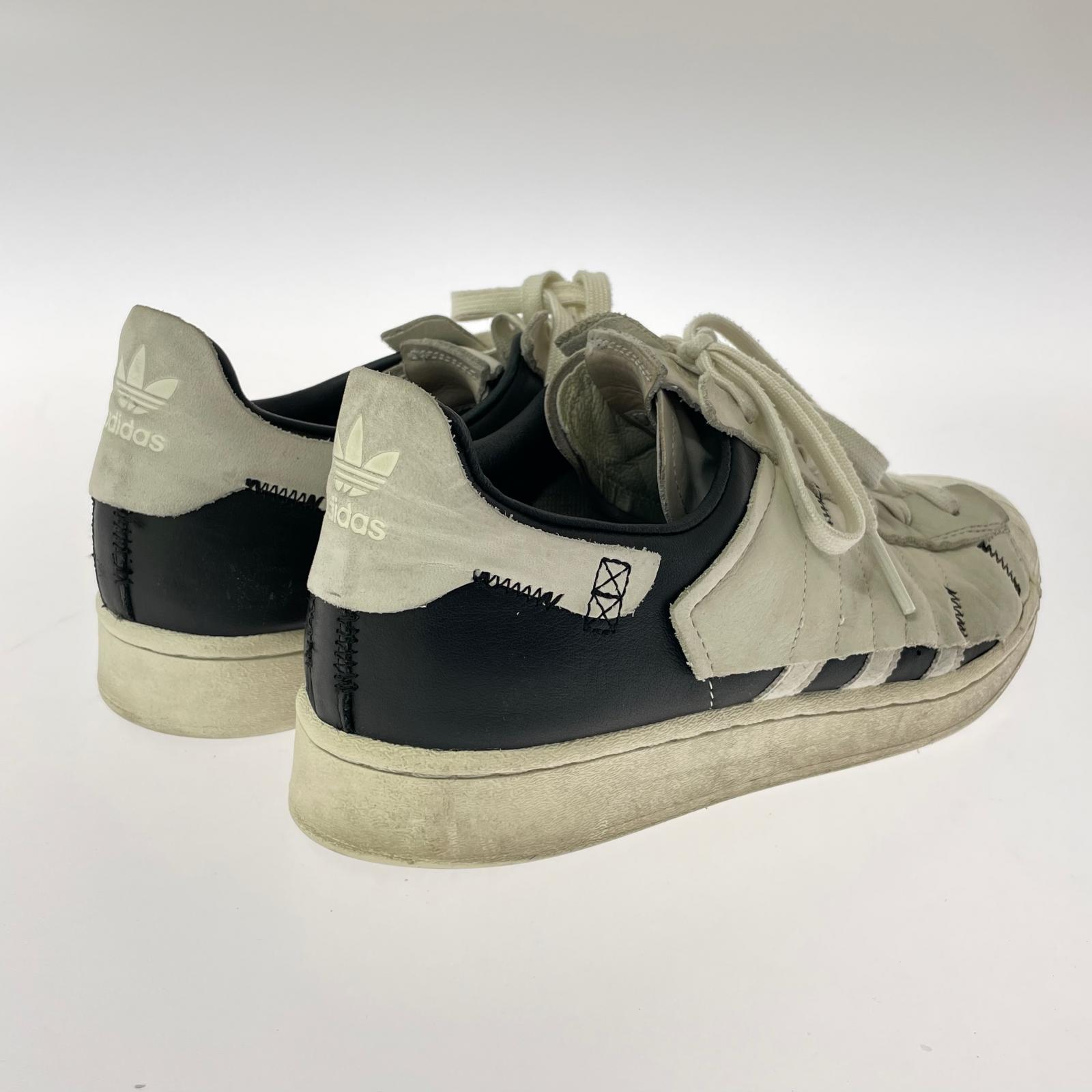 スニーカー SUPERSTAR WS1 FOOTWEAR WHITE/CORE BLACK/OFF WHITE 28cm (US10 UK9 1/2 EU46) ベージュ