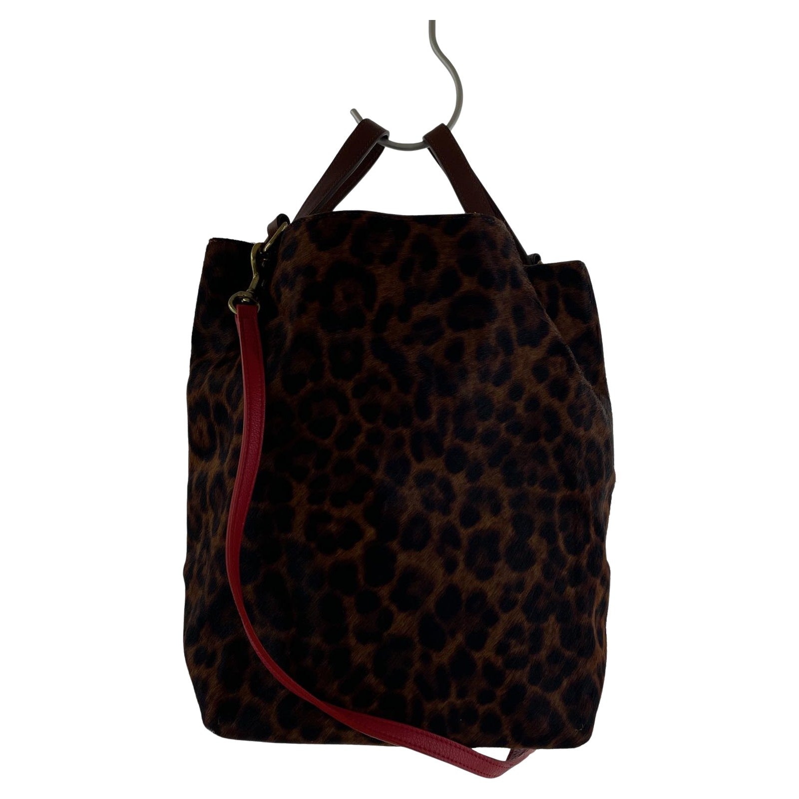 ショルダーバッグ BAGSINPROGRESS レオパード ハラコ