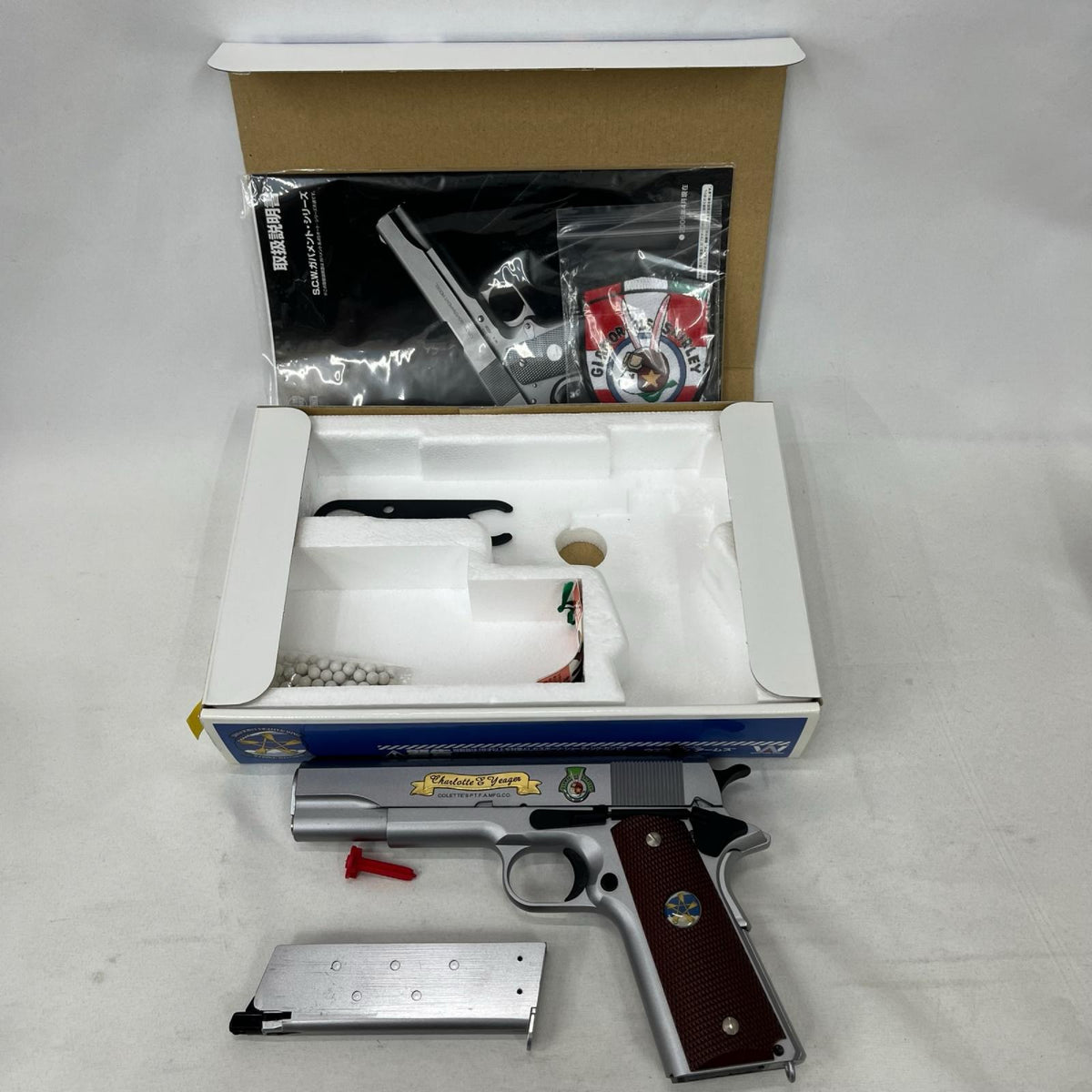 M1911　シャーロット・E・イェーガー　モデル ストライクウィッチーズ2 WA/ウエスタンアームズ ガン