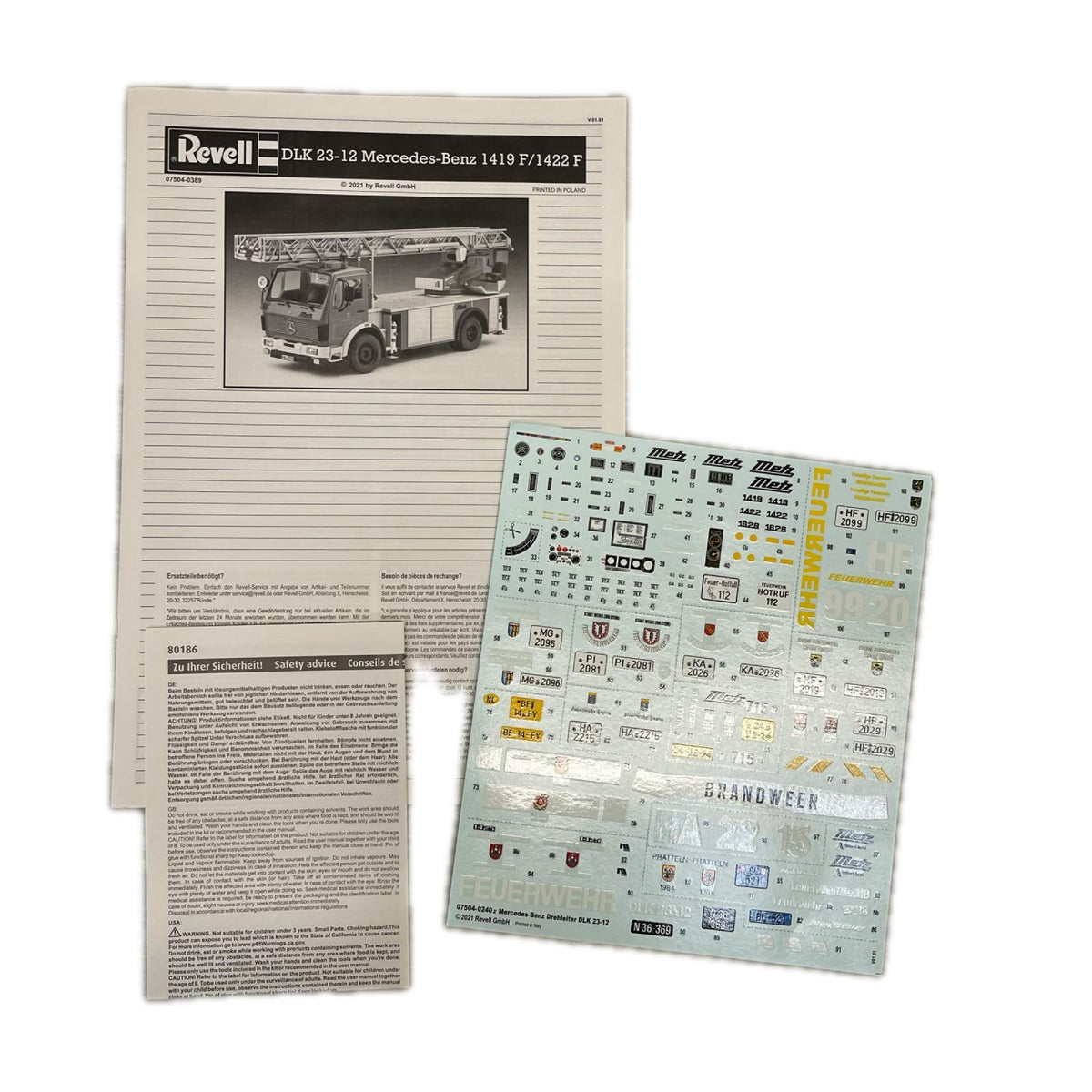 Revell 1/24 DLK23-12 メルセデスベンツ 1419F Revell プラモデルその他